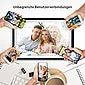 Elektronischer Fotorahmen 10,1 " Digitaler Bilderrahmen (1280 x 800 Pixel, 32 GB, Touchscreen WLAN mit Automatische Drehung Photo Video Teilen)